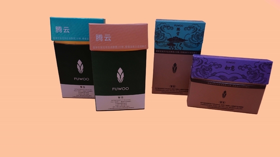 Folded Vape Cannabis Packaging , Cigarette Box Packaging Mylar Special Paper Material