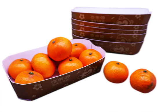 Het vouwen van de Dozen van de Voedselverpakking, Waterdichte Kartondozen voor Vruchten CMYK Druk